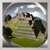 Incan Village in Sacred Valley Poster (Voorkant)