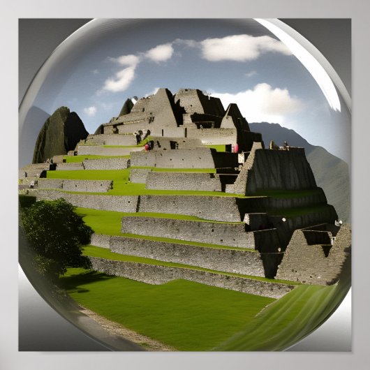 Incan Village in Sacred Valley Poster (Voorkant)