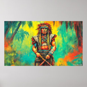 INCAN WARRIOR 4 POSTER