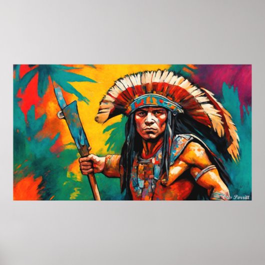 INCAN WARRIOR 6 POSTER (Voorkant)