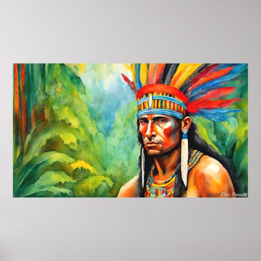 INCAN WARRIOR POSTER (Voorkant)