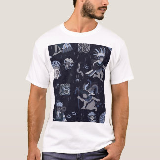 Incancultuur: naadloos grafisch patroon t-shirt