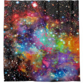 Incandescence Star Field Douchegordijn (Voorkant)