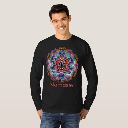 Incandescence Zen Namaste T-shirt (Voorkant volledig)