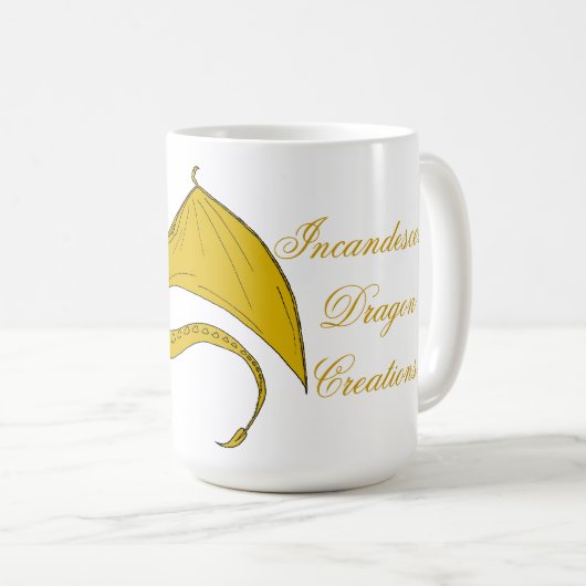 Incandescent Dragon Cregon mok - Gold (Voorkant rechts)