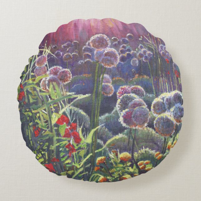 Incandescentie 2013 rond kussen (Voorkant)