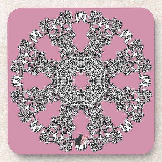 Incandescentie Octa Glyph Dawn Drankjes Onderzetter (Voorkant)