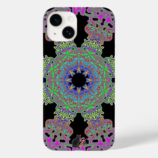 Incandescentie Spectra Glyph Case-Mate iPhone Case (Achterkant)