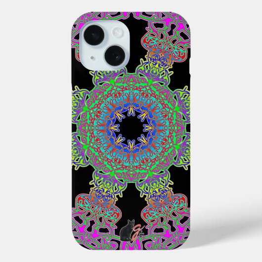 Incandescentie Spectra Glyph Case-Mate iPhone Case (Achterkant)