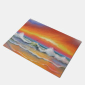 Incandescentie - Waterverf art Deurmat (Schuin)