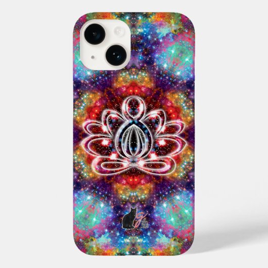 Incandescentie Zen Lotus Case-Mate iPhone Case (Achterkant)