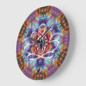 Incandescentie Zen Lotus Clock Grote Klok (Hoek)