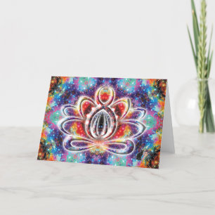 Incandescentie Zen Lotus Kaart