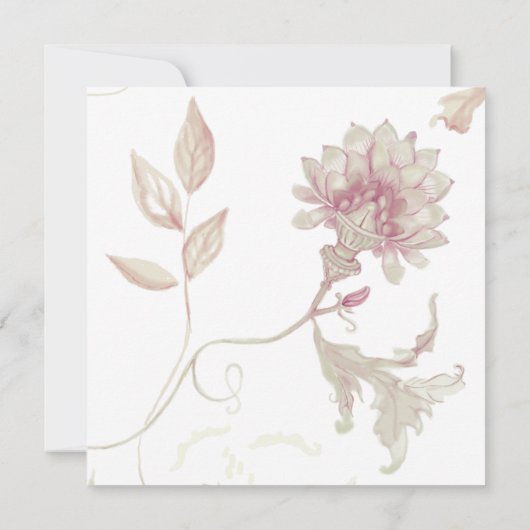 Incantation Flat De datum opslaan Kaart (Achterkant)