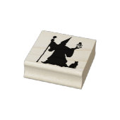 Incantation wizard silhouet art stempel (Stempel)