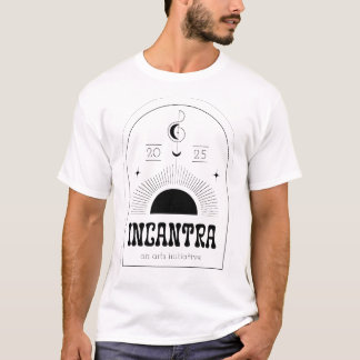 incantra tarot-geïnspireerd T-shirt (donker-op-lic