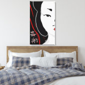 Incarnatie van kunst canvas afdruk (Insitu (Slaapkamer))