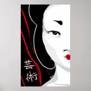 Incarnatie van kunst poster