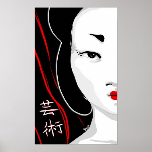 Incarnatie van kunst poster (Voorkant)