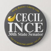 Ince 2018 Campaign Button (Voorkant)