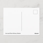 Ince and Elton Railway Station Briefkaart (Achterkant)