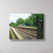 Ince and Elton Railway Station Canvas Afdruk (Voorkant)