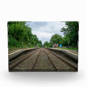 Ince and Elton Railway Station Fotoblokken (Voorkant)