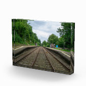 Ince and Elton Railway Station Fotoblokken (Rechts)