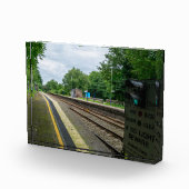 Ince and Elton Railway Station Fotoblokken (Rechts)