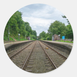 Ince and Elton Railway Station Ronde Sticker