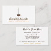 Incense Stick Spa Salon Meditation Accessoires Visitekaartje (Voorkant / Achterkant)