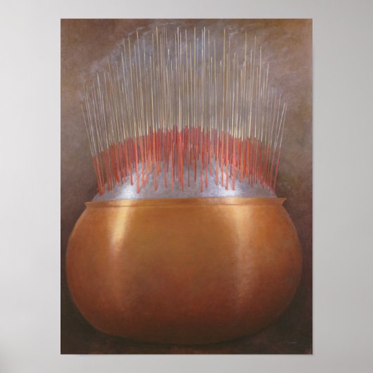 Incense sticks poster (Voorkant)