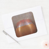 Incense sticks vierkante sticker (Envelop)