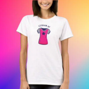 Inception Pride: Lesbisch AF T-shirt