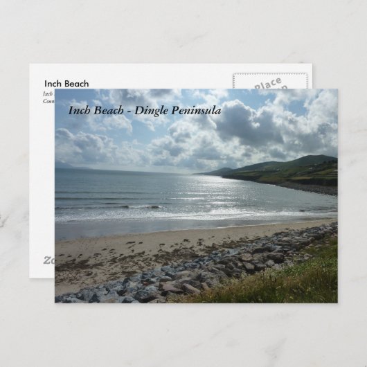 Inch Beach Briefkaart (Voorkant / Achterkant)