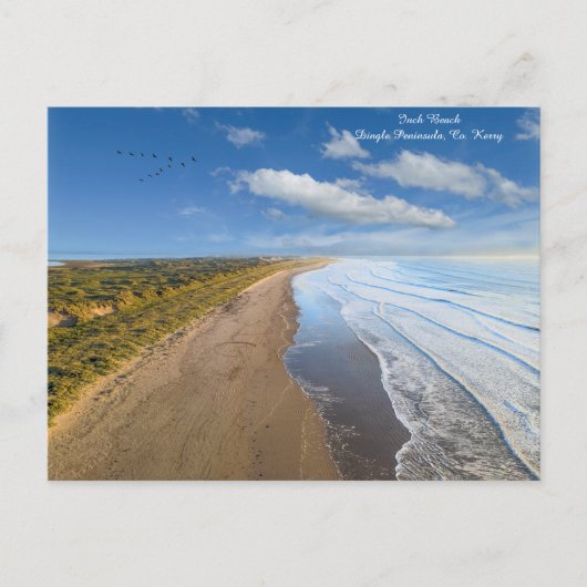 Inch Beach Co. Kerry Feestdagenkaart (Voorkant)