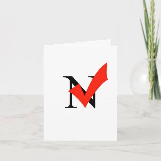 Inchecken Kaart (Voorkant)