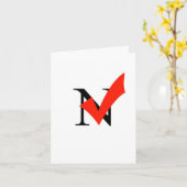 Inchecken Kaart (Gele Bloem)