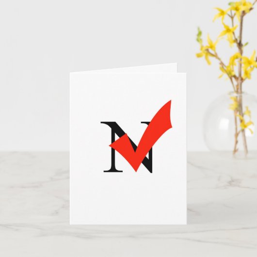 Inchecken Kaart (Gele Bloem)