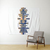 Incheon Skyline Wandkleed (In Situ (horizontaal))