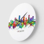 Incheon South Korea Skyline Grote Klok (Hoek)