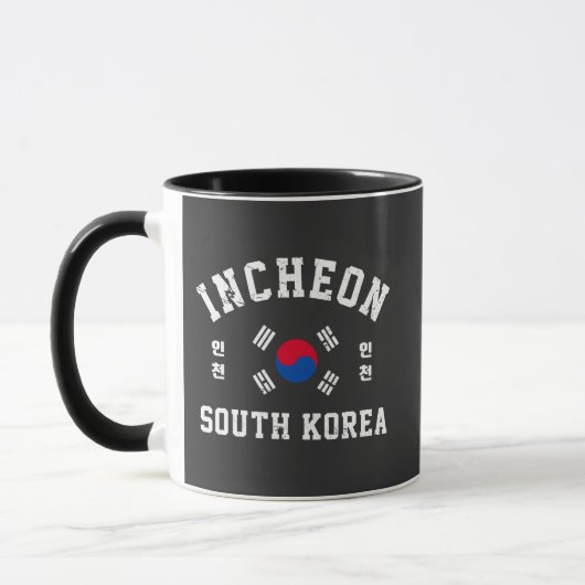 Incheon South Korea T-Shirt Mok (Links)