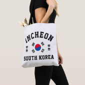 Incheon Zuid-Korea Tote Bag (Dichtbij)