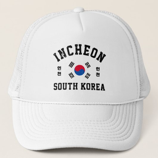 Incheon Zuid-Korea Trucker Pet (Voorkant)