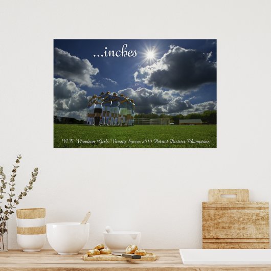 ..inches poster (Keuken)