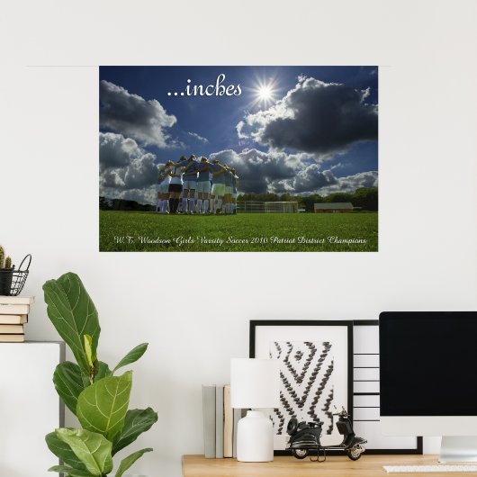 ..inches poster (Thuiskantoor)