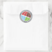 Inchigo-sticker Ronde Sticker (Tas)