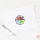 Inchigo-sticker Ronde Sticker (Envelop)
