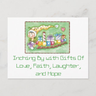 Inching door met Gifts Briefkaart
