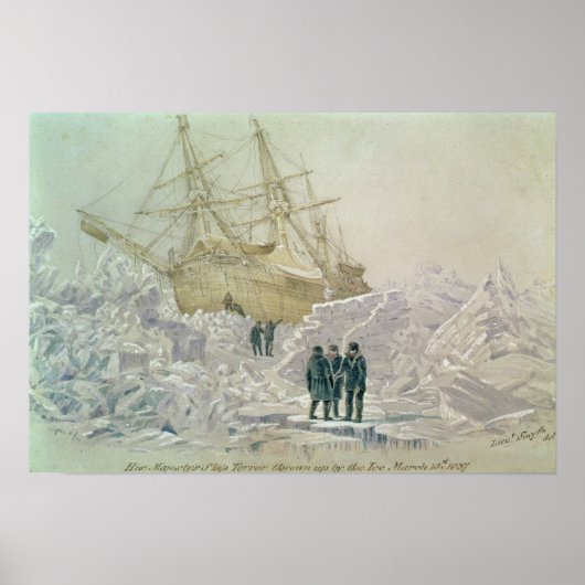 Incident op een handelsreis: HMS Terror Poster (Voorkant)